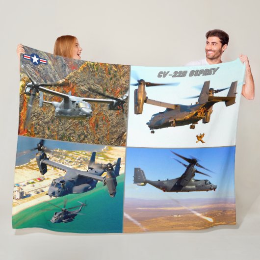 CV-22B OSPREY FLEECEDECKE (Beispiel)
