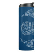 CV-Icons - Travel Mug Thermosbecher (Nach links gedreht)