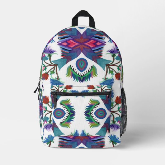 CV/M auf der Isle of Ferns Bedruckter Rucksack (Vorderseite)