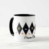 CV Retro - Atomic Tasse (Vorderseite Links)