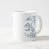 CV-Symbole - Jumbo-Tasse (Vorderseite Rechts)