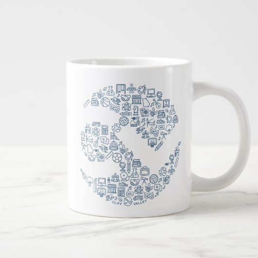 CV-Symbole - Jumbo-Tasse (Rechts)