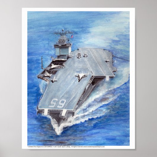 CVAN 65 Enterprise Poster (Vorne)