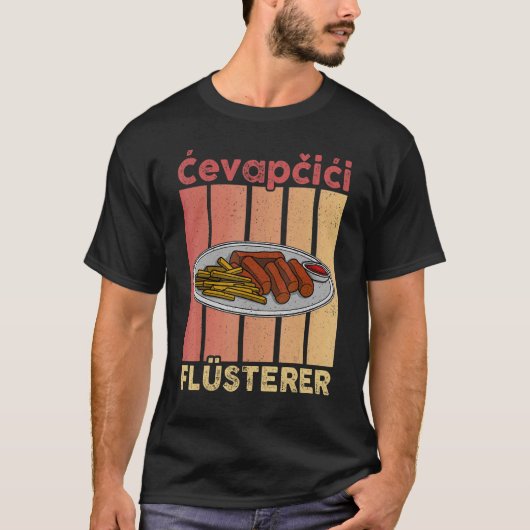 Cvapcici Kebab Balkan Küche 25 T-Shirt (Vorderseite)