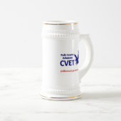 CVET Beer Steins Bierglas (VorderseiteRechts)