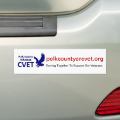 CVET Bumper Sticker Autoaufkleber (Auf Auto)