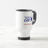 CVET-Reise-/Pendler-Tassen Reisebecher (VorderseiteRechts)