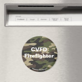 CVFD Firefighter-Camouflage-Magnet Magnet (In Situ (Geschirrspüler))
