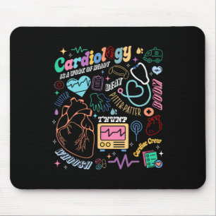 Cvicu Kardiale Nurse Retro Anatomie Kardiologie Me Mousepad