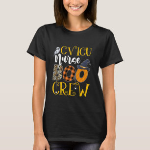 CVICU Nurse Leopard Kardiovaskuläres ICU Nursing B T-Shirt