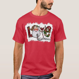 Cvicu Nurse Liebe Cvicu Nurse Weihnachten Hallo 20 T-Shirt