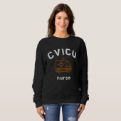 CVICU Nurse Work School  Team Squad  Women 4 Sweatshirt (Vorne ganz)