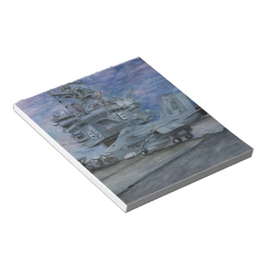 CVN-65 USS ENTERPRISE NOTIZBLOCK (angewinkelt)
