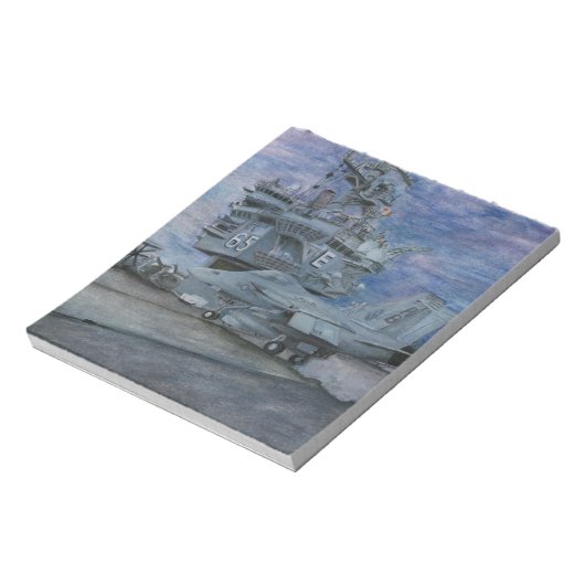 CVN-65 USS ENTERPRISE NOTIZBLOCK (Rotiert)