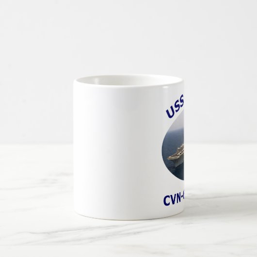 CVN 68 Nimitz Foto-Tasse Kaffeetasse (Mittel)