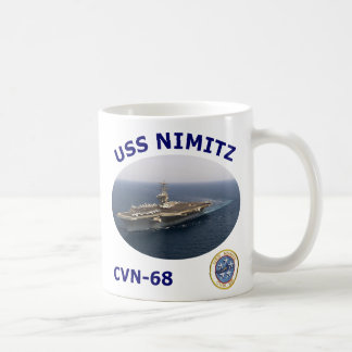 CVN 68 Nimitz Foto-Tasse Kaffeetasse