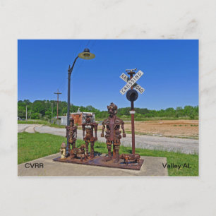 CVRR Trail Iron Man and Family Postkarte