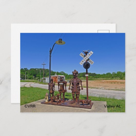 CVRR Trail Iron Man and Family Postkarte (Vorne/Hinten)