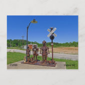 CVRR Trail Iron Man and Family Postkarte (Vorderseite)