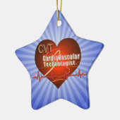 CVT HEART LOGO Kardiovaskulärer Technologe Keramikornament (Links)