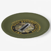 CW5 Bezugspapierplatte Pappteller (Schrägansicht)