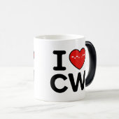 CW Kontinuierliche Wellentherapie Liebe Verwandlungstasse (VorderseiteRechts)