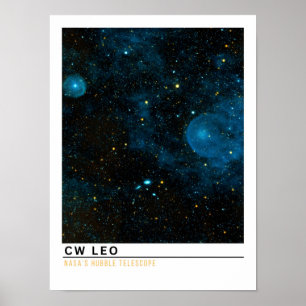 CW Leonis IRC +10216 Weltraumbildung Poster