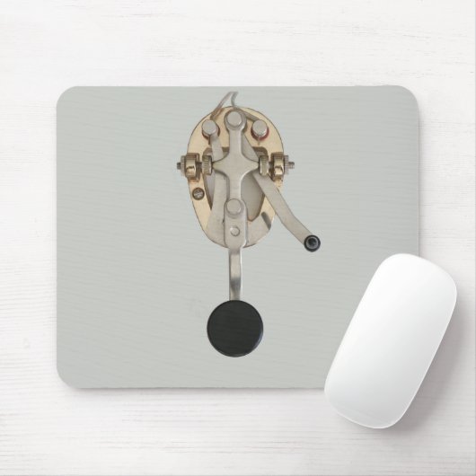 CW-Schlüsselrechner-Maus mit Morbus-Code Mousepad (Mit Mouse)