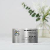 CWI | AWS Certified Welder Visitenkarte (Stehend Vorderseite)