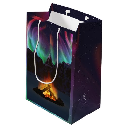Cwm Aurora-Geschenk-Tasche Mittlere Geschenktüte (Rückseite Schrägansicht)