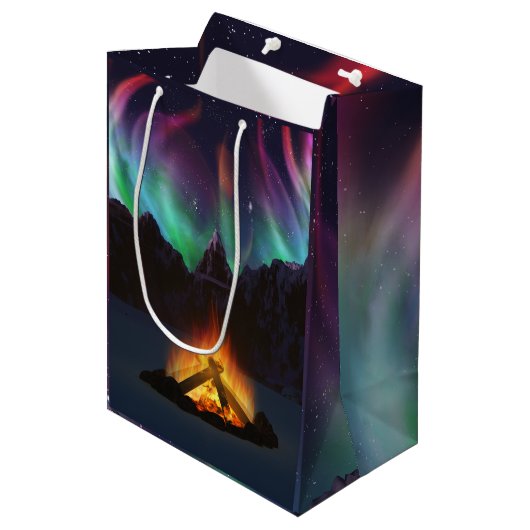 Cwm Aurora-Geschenk-Tasche Mittlere Geschenktüte (Vorderseite Schrägansicht)