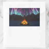 Cwm Aurora Gift Labels Rechteckiger Aufkleber (Tasche)