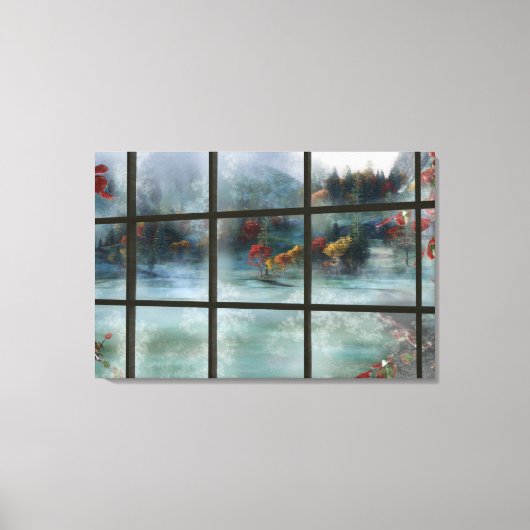 Cwm Autumn Frost Canvas Print Leinwanddruck (Vorderseite)