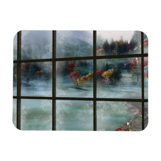 Cwm Autumn Frost Flexible Magnet (Horizontal)