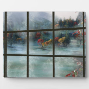 Cwm Autumn Frost Picture Plaque Fotoplatte