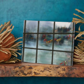 Cwm Autumn Frost Picture Plaque Fotoplatte (Seite)