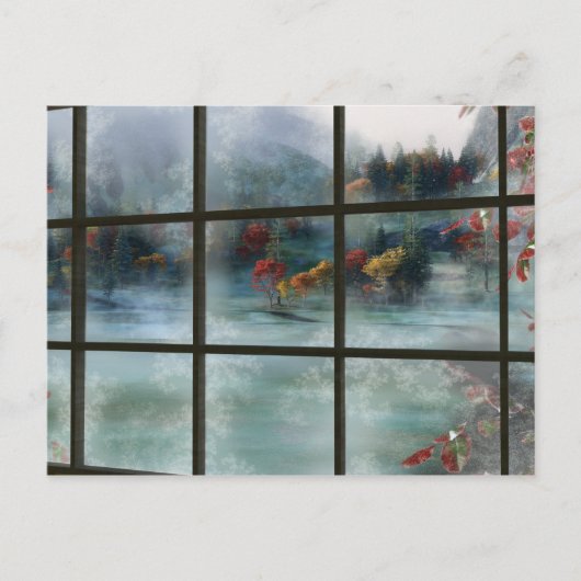 Cwm Autumn Frost Postcard Postkarte (Vorderseite)
