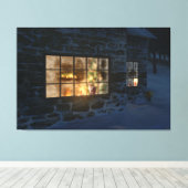 Cwm Christmas Canvas Print Leinwanddruck (Insitu (Holzboden))