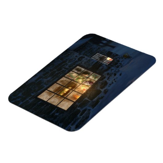 Cwm Christmas Flexible Magnet (Linke Seite)