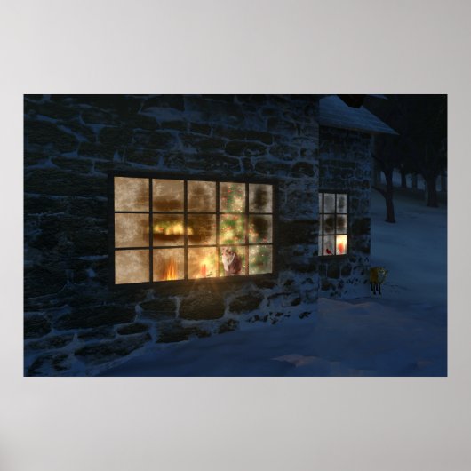 Cwm Christmas Print Poster (Vorne)