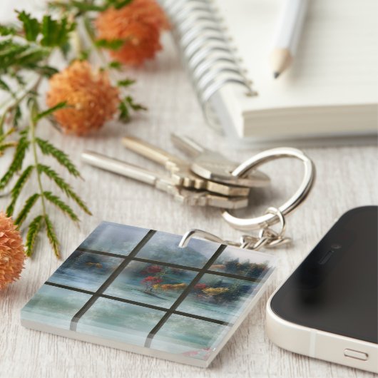 CWM Herbstfrost Akryllischer Schlüsselanhänger (Vorderseite rechts)