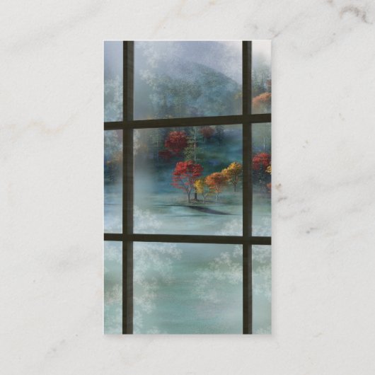 CWM Herbstfrost-Lesezeichen Visitenkarte (Rückseite)