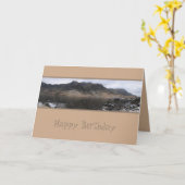 Cwm Idwal Walk, Snowdonia, Wales Karte (Gelbe Blume)