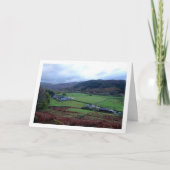 Cwm Llan Farm, Snowdonia, North Wales Karte (Vorderseite)