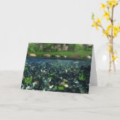Cwm River Card Karte (Gelbe Blume)