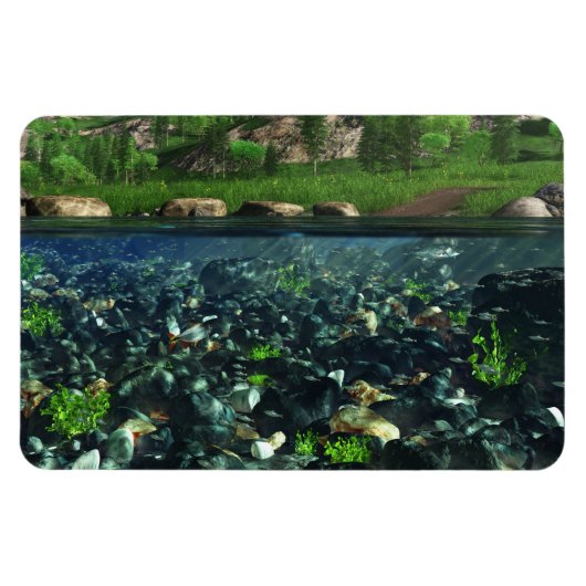 Cwm River Flexible Magnet (Horizontal)