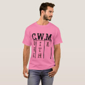 CWM Rosa T-Shirt (Vorne ganz)
