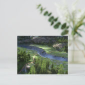 Cwm Solitude Postkarte (Stehend Vorderseite)