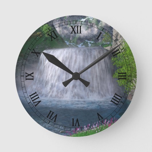 Cwm Wasserfall Uhr (Vorderseite)
