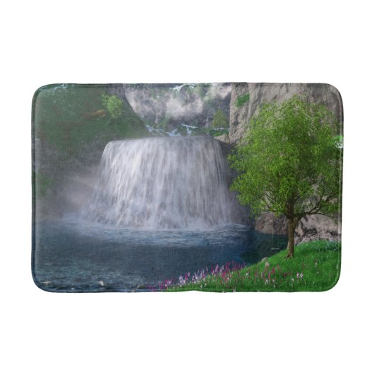 Cwm Waterfall Bathmat Badematte (Vorderseite)